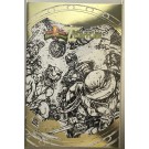 POWER RANGERS TEENAGE MUTANT NINJA TURTLES III #1 - GOLD FOIL ASHCAN EASTMAN VARIANT - MMPR TMNT