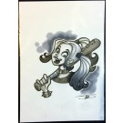 HARLEY QUINN - JAMES SILVANI SIGNED ORIGINAL ART