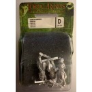 Lord of the Rings: The Fellowship of the Ring - Uruk-Hai Warriors Metal Miniatures Sealed Pack