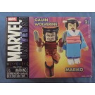 MARVEL MINIMATES 2 PACK WOLVERINE AND MARIKO