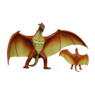 GODZILLA 1993 RODAN VINYL FIGURAL BANK