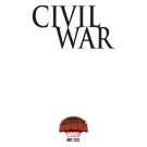 CIVIL WAR #1 BLANK VARIANT
