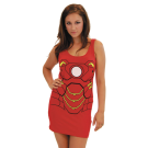 IRON MAN GRAPHIC TANK DRESS (LG)