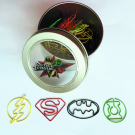 JUSTICE LEAGUE 40PC PX PAPER CLIP SET