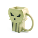 PUNISHER MARVEL HEROES SYMBOL PREVIEWS EXCLUSIVE MOLDED MUG