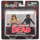 Rosita & Father Gabriel Walking Dead Minimates Series 8 Set