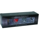 GAME OF THRONES SHOT GLASS SET FOUR SIGIL