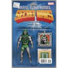 SECRET WARS #8 (OF 9) CHRISTOPHER ACTION FIGURE VARIANT SWA