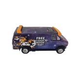 FCBD 2024 COMIC BOOK DELIVERY VAN 1/64 DIECAST