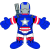 IRON PATRIOT 10 INCH PLUSH MARVEL UNIVERSE US AVENGERS 